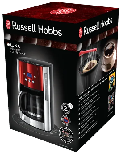 Ekspres Przelewowy Russell Hobbs Luna Solar Red Najlepsza Cena