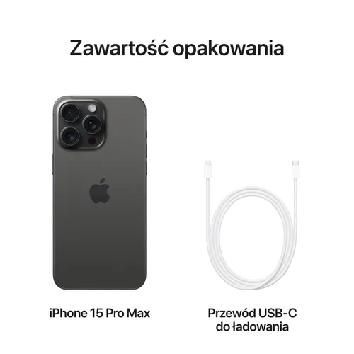 Smartfon Apple Iphone Pro Max Tb Tytan Czarny Mu G Px A Najlepsza