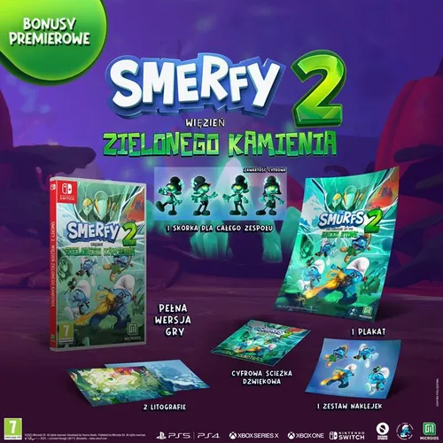 Gra Smerfy Wi Zie Zielonego Kamienia Nintendo Switch Najlepsza