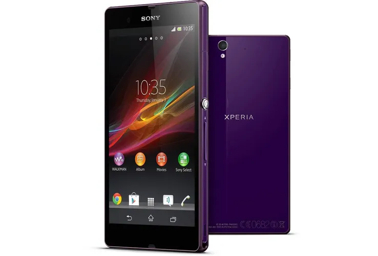 sony xperia purple phone