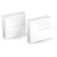 MELICONI 2 kabeļu vāciņu komplekts Ghost Cubes, balts