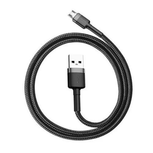 Kabel BASEUS USB-microUSB Cafule 2,4 A 0,5 M Szaro - Czarny CAMKLF-AG1 ...