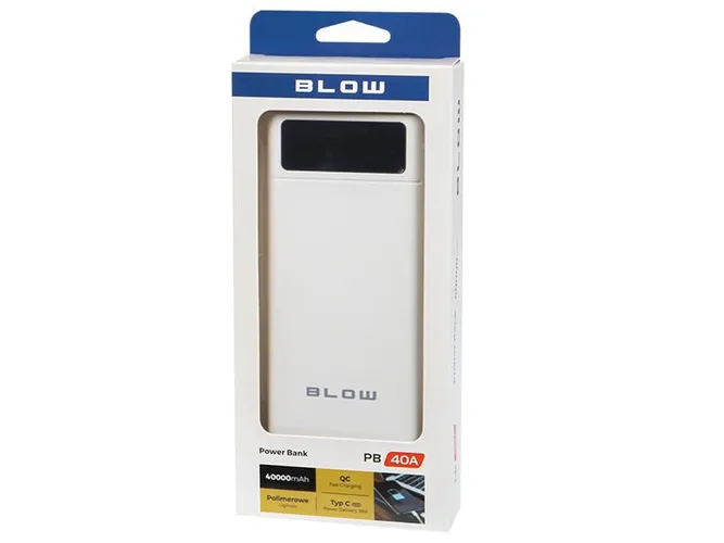 Power Bank Blow PB40A 40000mAh 2xUSB Botland - Robotic Shop