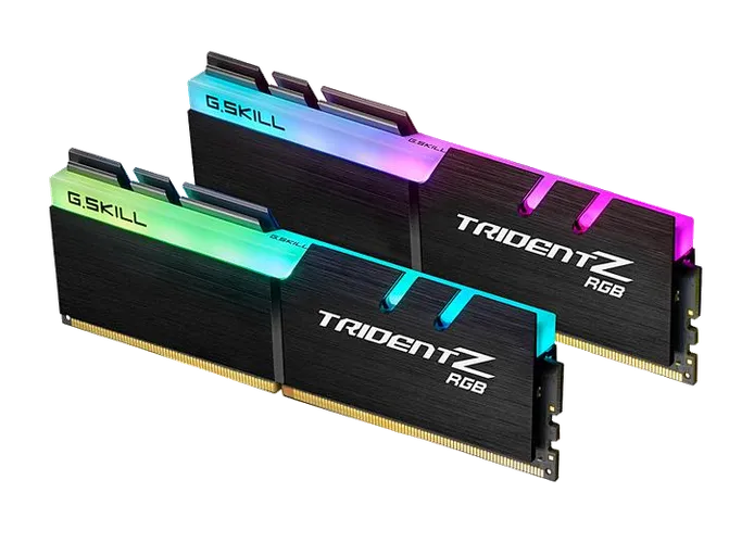 Pamięć RAM G.SKILL DDR4 16GB (2x8GB) TridentZ RGB CL16 XMP2 F4-3200C16D-16GTZR najlepsza cena, opinie sklep online Neonet