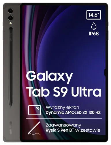 Tablet SAMSUNG Galaxy cena, 12/256GB online najlepsza WiFi (SM-X910NZAAEUE) sklep - szary opinie Ultra 14,6\