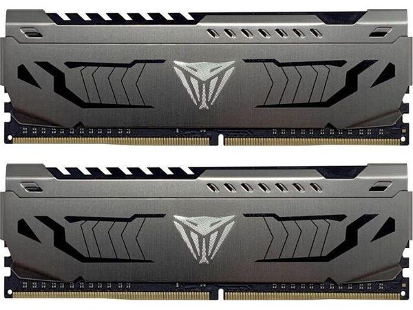 PATRIOT Viper Steel 32GB/3200 (2x16GB) GREY CL16 PVS432G320C6K Pamięć RAM