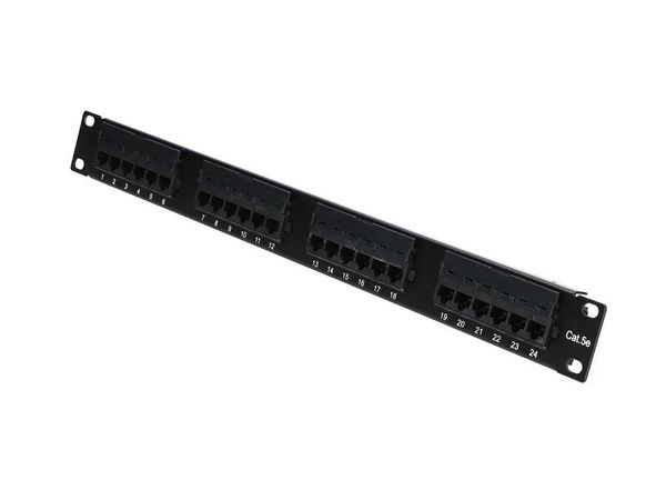 Extralink Patchpanel CAT5E UTP 24 porty EX.17207