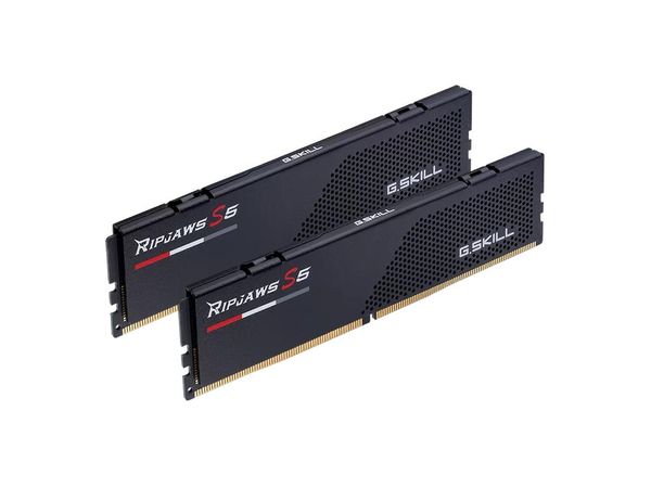 G.SKILL DDR5 64GB (2x32GB) Ripjaws S5 6400MHz CL32 XMP3 czarna F5-6400J3239G32GX2-RS5K Pamięć RAM