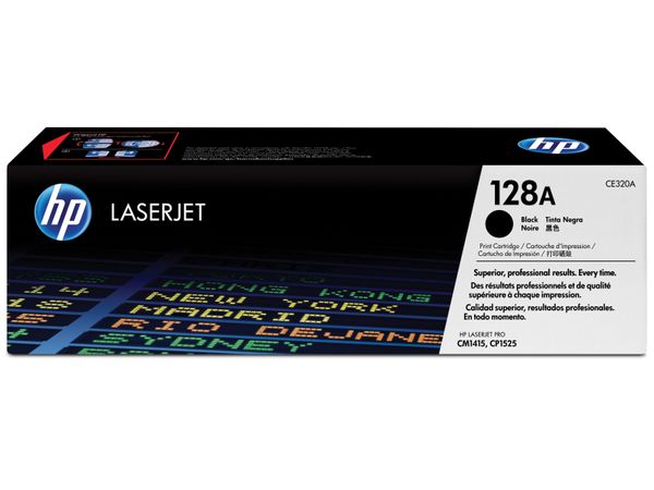 HP Toner CE320A Black Toner do drukarki