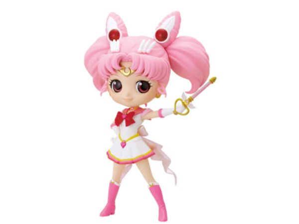 BANPRESTO Q POSKET - SAILOR MOON ETERNAL - SUPER SAILOR CHIBI MOON KALEIDOSCOPE VER.