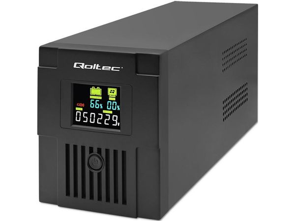 QOLTEC Zasilacz awaryjny | Monolith | 2000VA | 1200W | LCD | USB 53771 UPS