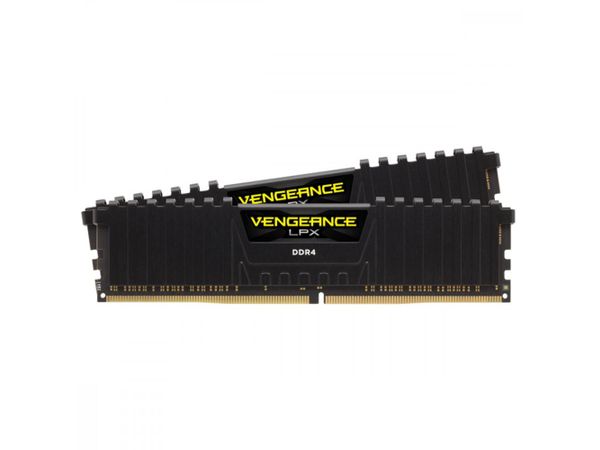 CORSAIR Pamięć DDR4 Vengeance LPX 64GB/3200 (2*32GB) CL16 czarna CMK64GX4M2E3200C16 Pamięć RAM