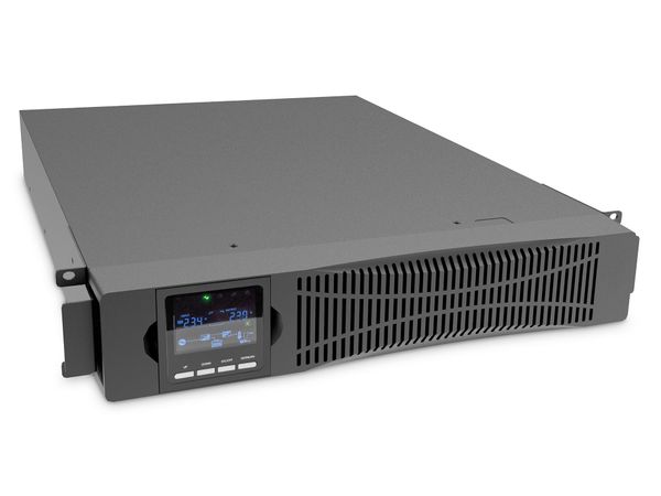 DIGITUS UPS Online Rack 19" LCD, 2000VA/2000W, 4x12V/9Ah, 8xC13, USB, RS232, RJ45 DN-170095 UPS