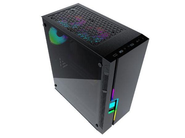 GEMBIRD Midi Tower Fornax 2000 RGB Obudowa do komputera