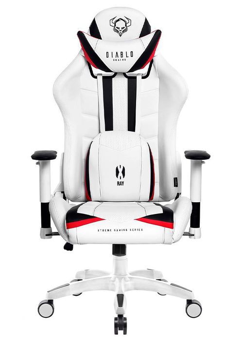 DIABLO Chairs X-RAY King Size biało-czarny
