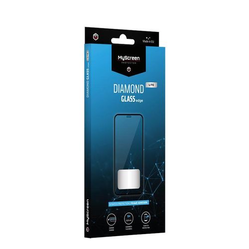 MyScreen Szkło DIAMOND GLASS LITE edge Black  Samsung Galaxy S21+-Zdjęcie-0