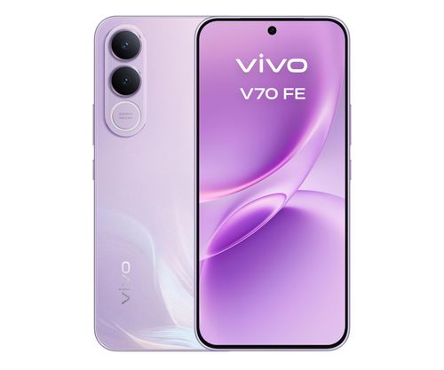 Smartfon VIVO V70 FE 5G 8/256GB 6.83" 120Hz Jasnofioletowy