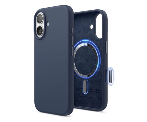 Elago Magsafe Silicon Case do iPhone 17 Indigo ES17MSSC61-JIN