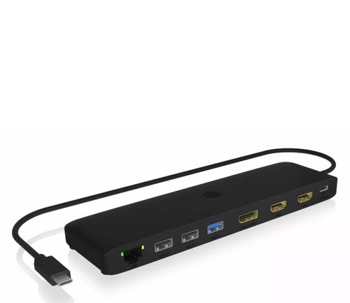 ICY BOX Mobile DockingStation with Triple Video Output IB-DK2116-C