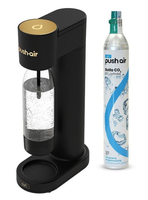 Dafi PushAir Czarny + Nabój z gazem CO2