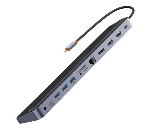 BASEUS USB-C - EliteJoy Gen2 2x HDMI 3x USB3.0 PD DP SD/TF WKSX030213