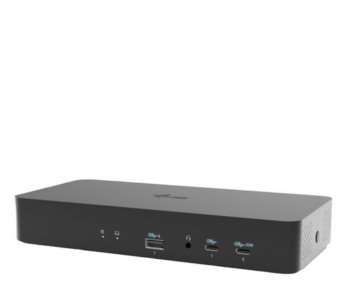 I-TEC Universal Intelligent Dual Display Dock Power Delivery 100W CAINTGDUAL4KDOCPD