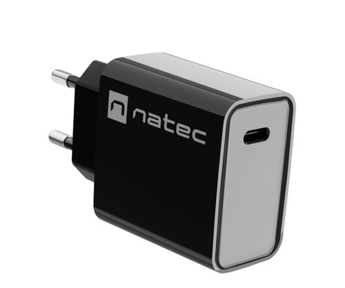NATEC RIBERA 1X USB-C 20W CZARNA NUC-2060