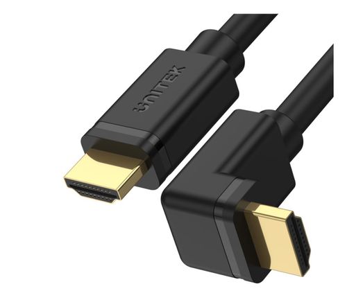 Unitek HDMI 3.0m kątowy 90