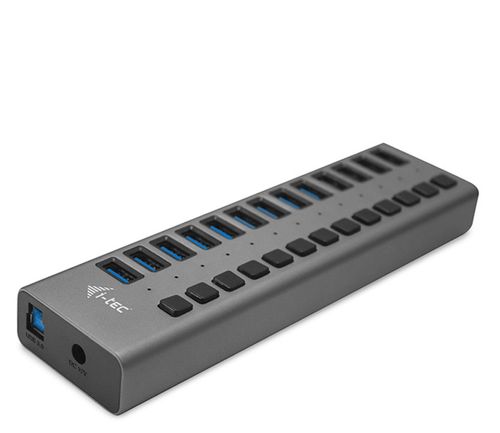 I-TEC USB 3.0 Charging HUB 60W 13x portów USB 3.0 wyłącznik portów U3CHARGEHUB13