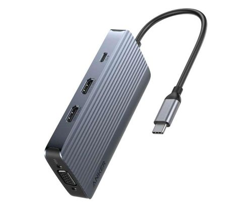 Anker PowerExpand 8-in-1 USB-C Triple-Display Hub