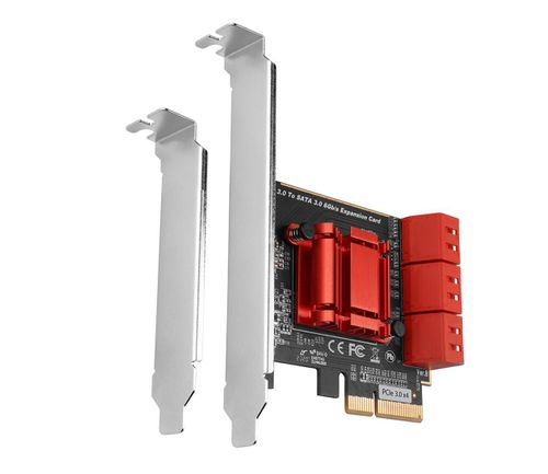Axagon Kontroler PCIe 6x wewnętrzny port SATA 6G