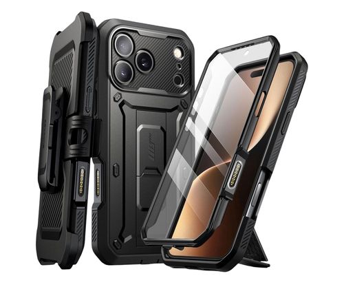 Etui SUPCASE Ub Pro do Apple iPhone 17 Pro Max Czarny