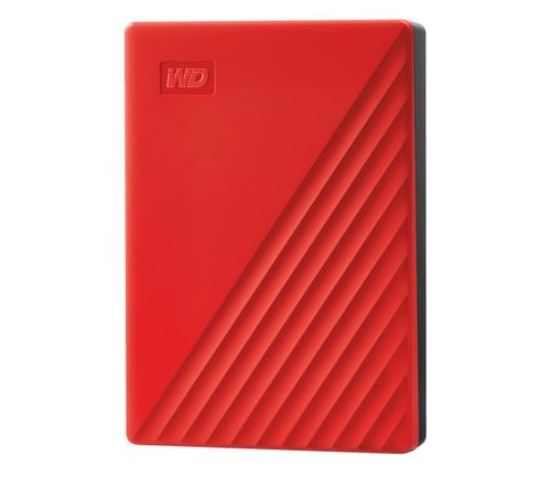 Dysk zewnętrzny HDD WD My Passport 6TB Czerwony (WDBR9S0060BRD-WESN)