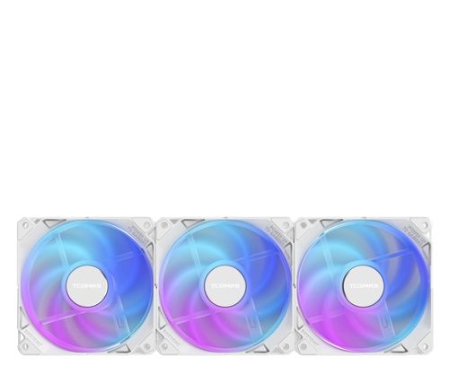 Tcomas FA200 White Triple Pack 3x120mm FA200NFC2WHDEU