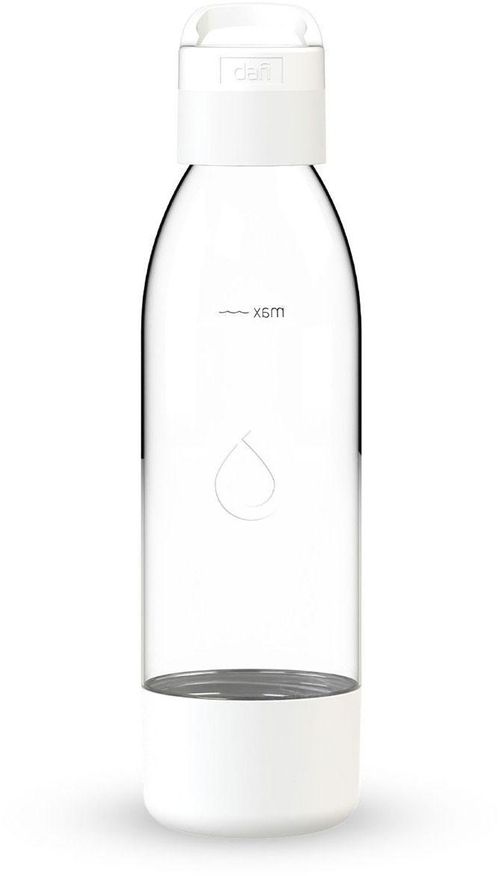 PushAir Butelka do Saturatora Dafi z Uchwytem 0,7 Biała