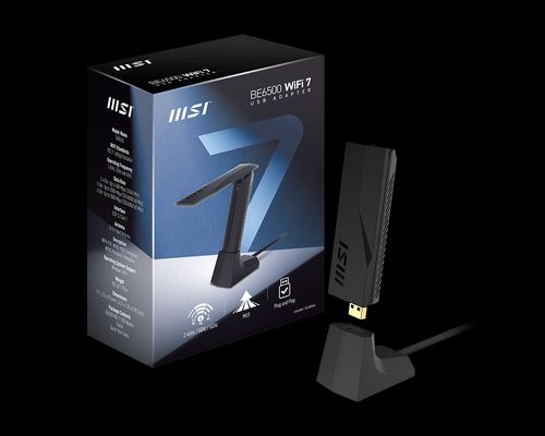 MSI Adapter BE6500 WiFi 7 USB
