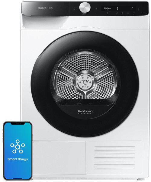 SAMSUNG DV90T5240AE Optimal Dry AI Control