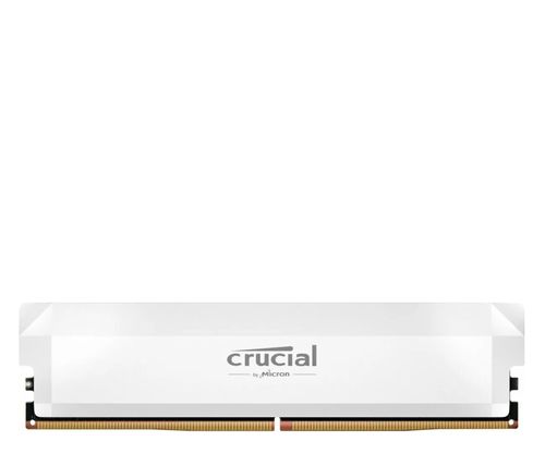 Crucial 16GB (1x16GB) 6400 CL38 Pro OC White