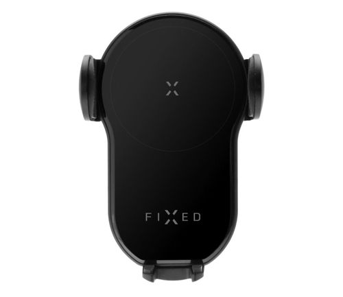 Automatyczny uchwyt samochodowy FIXED Matic z ładowaniem bezprzewodowym Qi 15W czarny