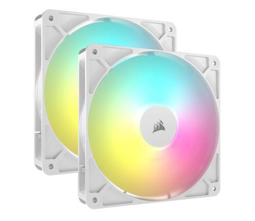 Corsair RS140 ARGB White Dual Pack 2x140mm