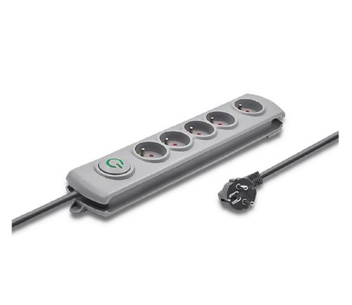 Listwa QOLTEC Swift 50272 (3 m) Szary