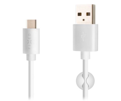 Kabel USB - USB-C FIXED FIXD-UC2M-WH 2 m Biały