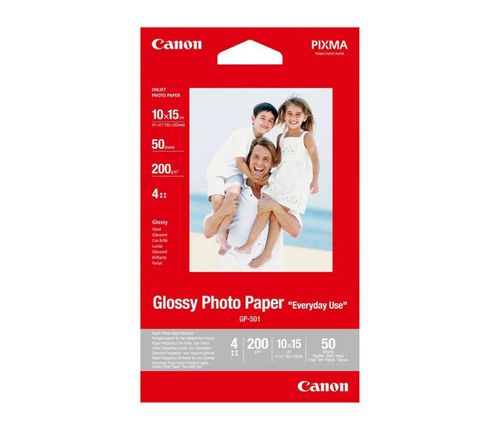 Papier Canon GP-501 błyszczący Photo Paper 4x6" - 50 arkuszy