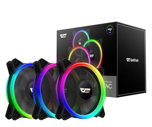 Wentylator DARKFLASH DR12 Pro Czarny (3 szt.)