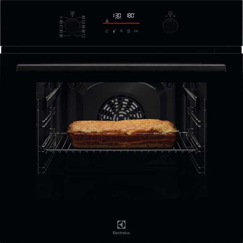 Piekarnik Electrolux 500 Series SurroundCook czarny piekarnik pirolityczny - wbudowany elektryczny piekarnik