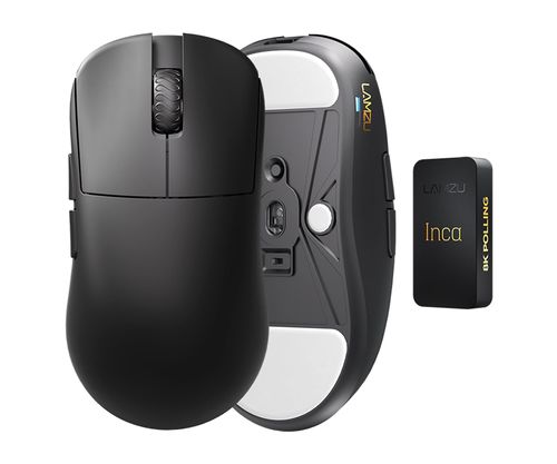 Mysz LAMZU Inca Czarny