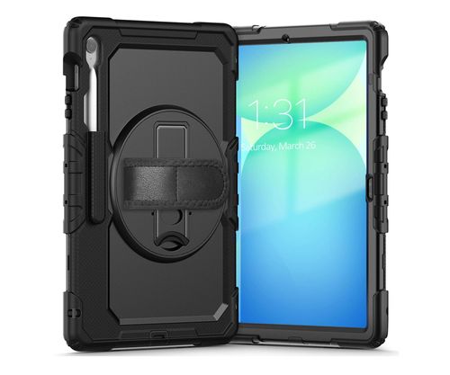 TECH-PROTECT Solid360 do Galaxy Tab S10 FE+ / Galaxy Tab S9 FE+ czarny