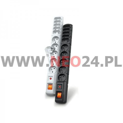 Acar S10 10 gniazd 3m Czarny