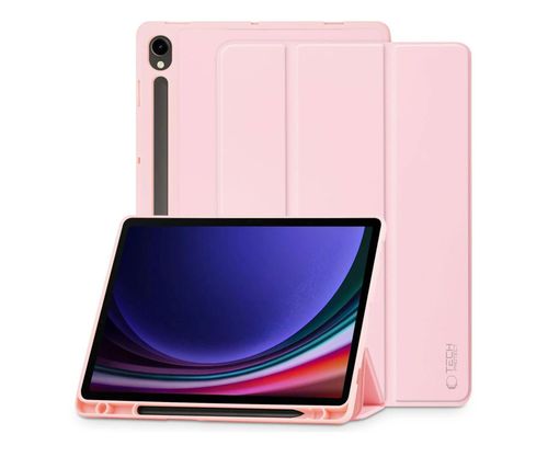 TECH-PROTECT SmartCase Pen do Galaxy Tab S10 FE / Galaxy Tab S9 FE różowy 9319456607406