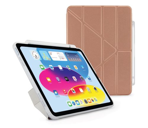 Pipetto Origami Pencil Case do iPad 2022 (10. gen.) rose gold P053-63-V